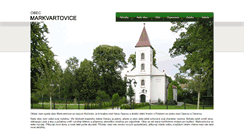 Desktop Screenshot of markvartovice.cz